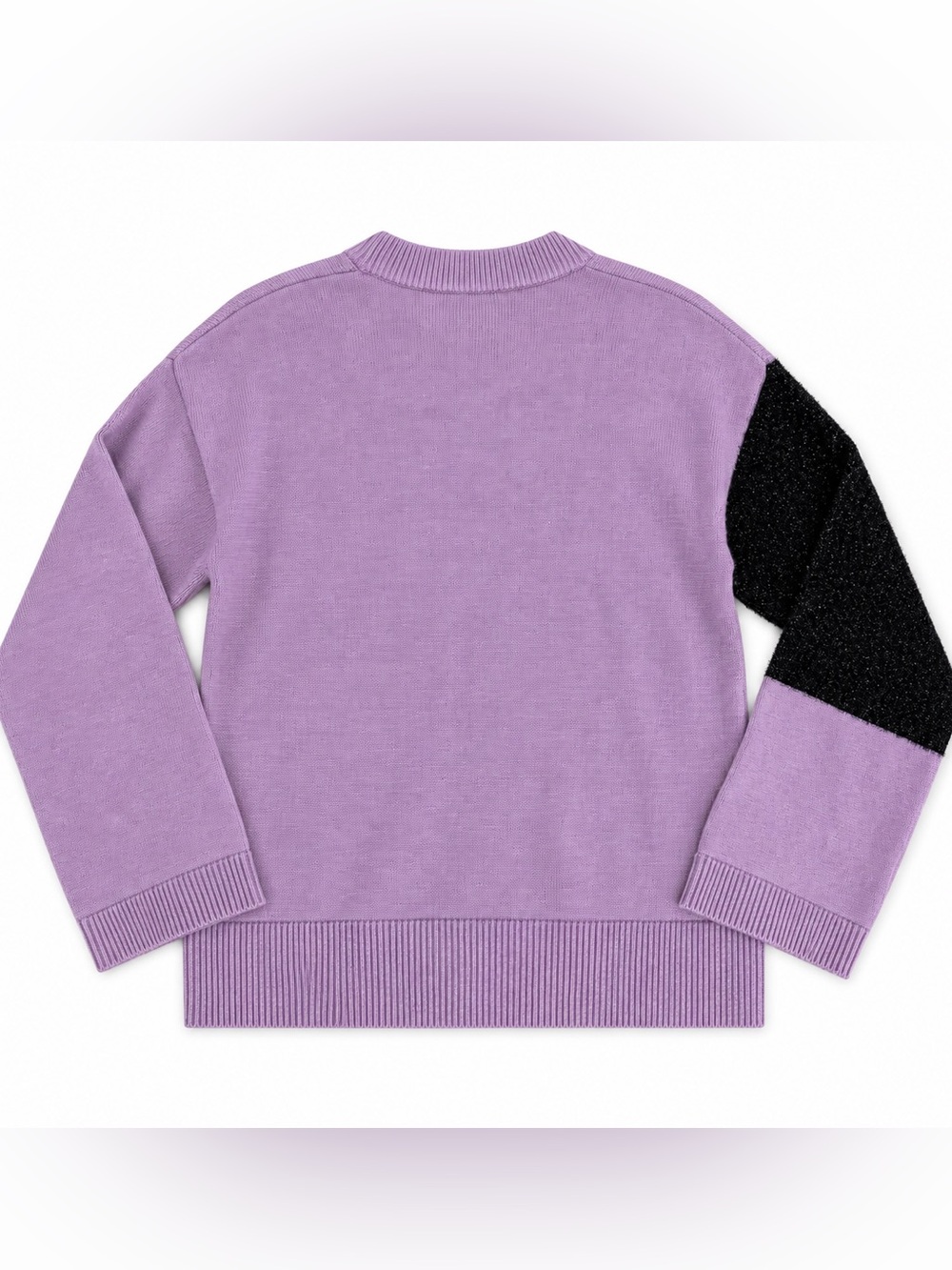 Kate Spade Wool Metallic Panther Graphic Sweater Purple Size M NWOT - Picture 8 of 12